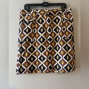 Tory Burch Pattern Skirt